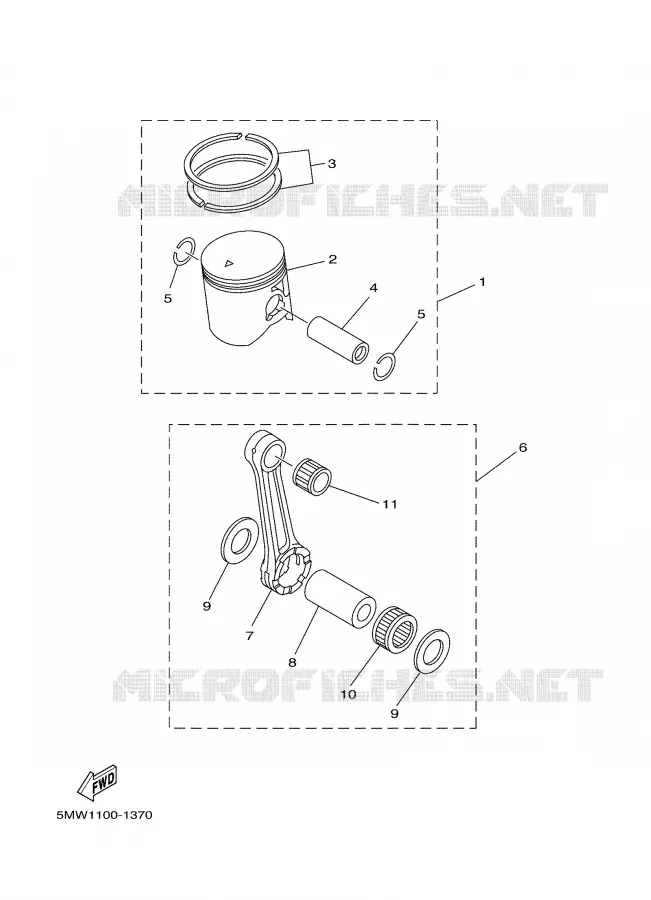 PIÈCES OPTIONNELLES 1 Yamaha MOTO 250 2002 YZ  YZ250