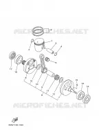 VILEBREQUIN / PISTON pour Yamaha YZ250 de 2008