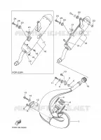 ECHAPPEMENT pour Yamaha YZ250 de 2008