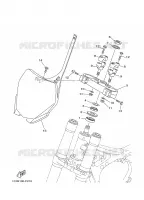 DIRECTION pour Yamaha YZ250 de 2008