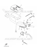 COMMODO / LEVIER pour Yamaha YZ250 de 2008