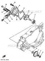 POMPE A EAU pour Yamaha YZ250LC de 1995