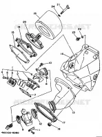 ADMISSION pour Yamaha YZ250LC de 1995