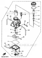 CARBURATEUR pour Yamaha YZ250LC de 1995