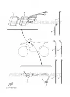PARTIE ELECTRIQUE 1 pour Yamaha YZ250N de 2001