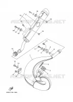 ECHAPPEMENT pour Yamaha YZ250N de 2001