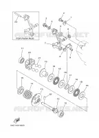 VALVE D'ECHAPPEMENT pour Yamaha YZ250N de 2001