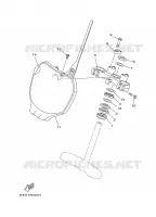 DIRECTION pour Yamaha YZ250N de 2001
