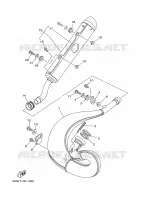 ECHAPPEMENT pour Yamaha YZ250N de 2001