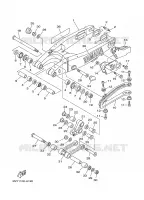 BRAS ARRIERE pour Yamaha YZ250P de 2002