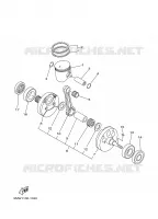 VILEBREQUIN / PISTON pour Yamaha YZ250R de 2003