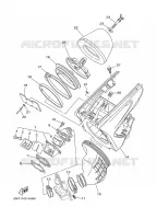 ADMISSION pour Yamaha YZ250R de 2003
