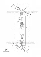 AMORTISSEUR ARRIERE pour Yamaha YZ250R de 2003