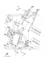 CADRE pour Yamaha YZ250R de 2003