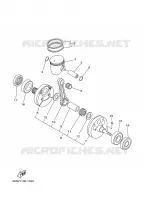 VILEBREQUIN / PISTON pour Yamaha YZ250S de 2004
