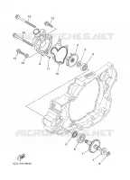 POMPE A EAU / DURITES pour Yamaha YZ250S de 2004