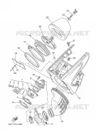 ADMISSION pour Yamaha YZ250S de 2004