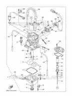 CARBURATEUR pour Yamaha YZ250S de 2004