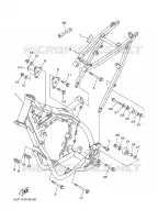 CADRE pour Yamaha YZ250S de 2004