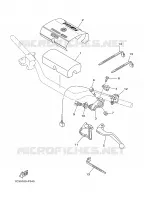 COMMODO / LEVIER pour Yamaha YZ250X1 de 2008