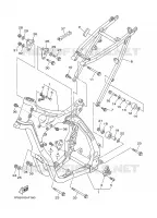 CADRE pour Yamaha YZ250Y1 de 2009