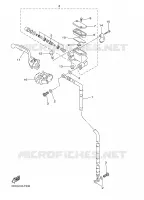 MAITRE CYLINDRE AVANT pour Yamaha YZ250Y1 de 2009