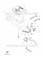 COMMODO / LEVIER pour Yamaha YZ250Y1 de 2009