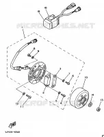 ALLUMAGE pour Yamaha YZ80A de 1990