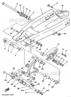 BRAS ARRIERE pour Yamaha YZ80LC de 1992