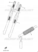 ALTERNATIVE PARTIE CYCLE 1 pour Yamaha YZ80LC de 1992