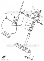 DIRECTION pour Yamaha YZ80LC de 1997