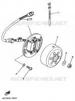 ALLUMAGE pour Yamaha YZ80LC de 1997