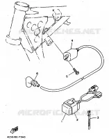 PARTIE ELECTRIQUE 1 pour Yamaha YZ80LC de 1997