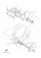 POMPE A EAU / DURITES pour Yamaha YZ85LW de 2005