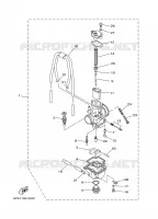 CARBURATEUR pour Yamaha YZ85LW de 2005