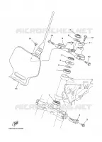 DIRECTION pour Yamaha YZ85LW de 2005