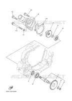 POMPE A EAU / DURITES pour Yamaha YZ85LW de 2006