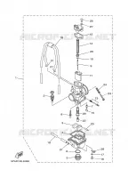 CARBURATEUR pour Yamaha YZ85LW de 2006