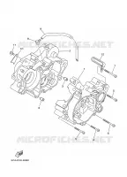 CARTER MOTEUR pour Yamaha YZ85V de 2006