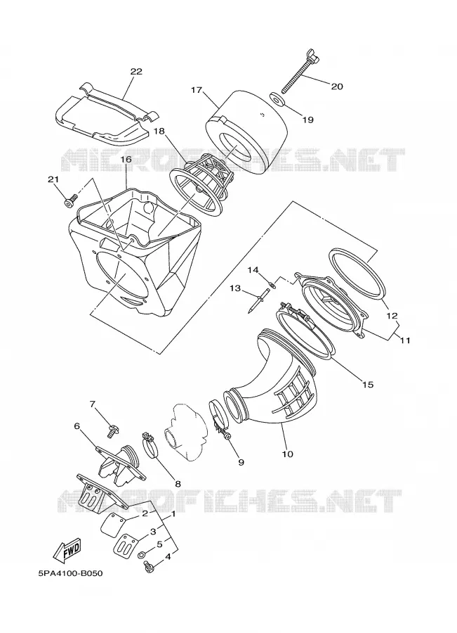 ADMISSION Yamaha MOTO 85 2006 YZ  YZ85V