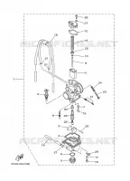 CARBURATEUR pour Yamaha YZ85W1 de 2007