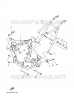 CADRE pour Yamaha YZ85W1 de 2007