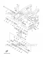 BRAS ARRIERE pour Yamaha YZ85W1 de 2007